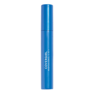 Rímel COVERGIRL 3 en 1 con cepillo curvo aporta volumen y definición.
