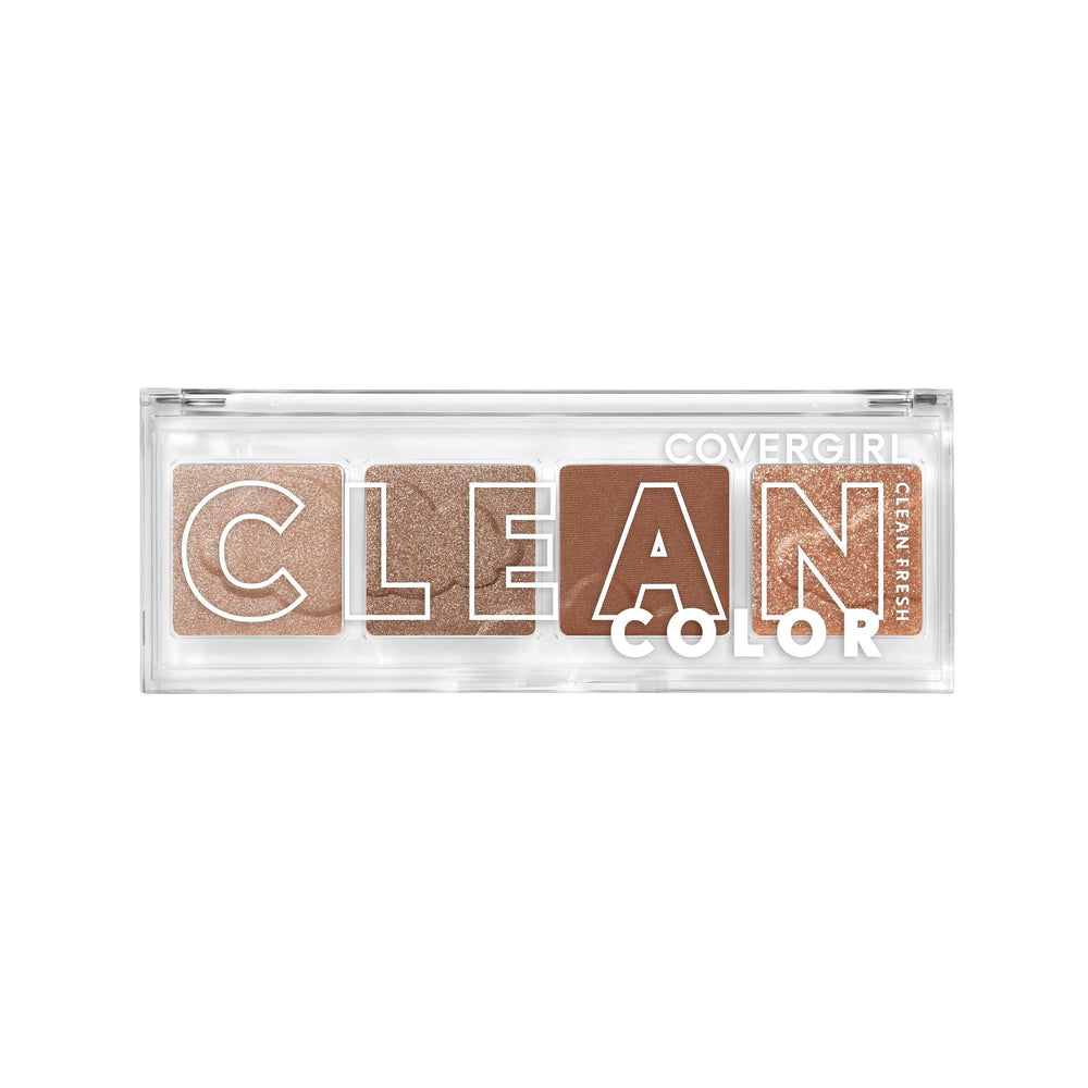 COVERGIRL sombra beige brillante, paleta suave para looks diarios