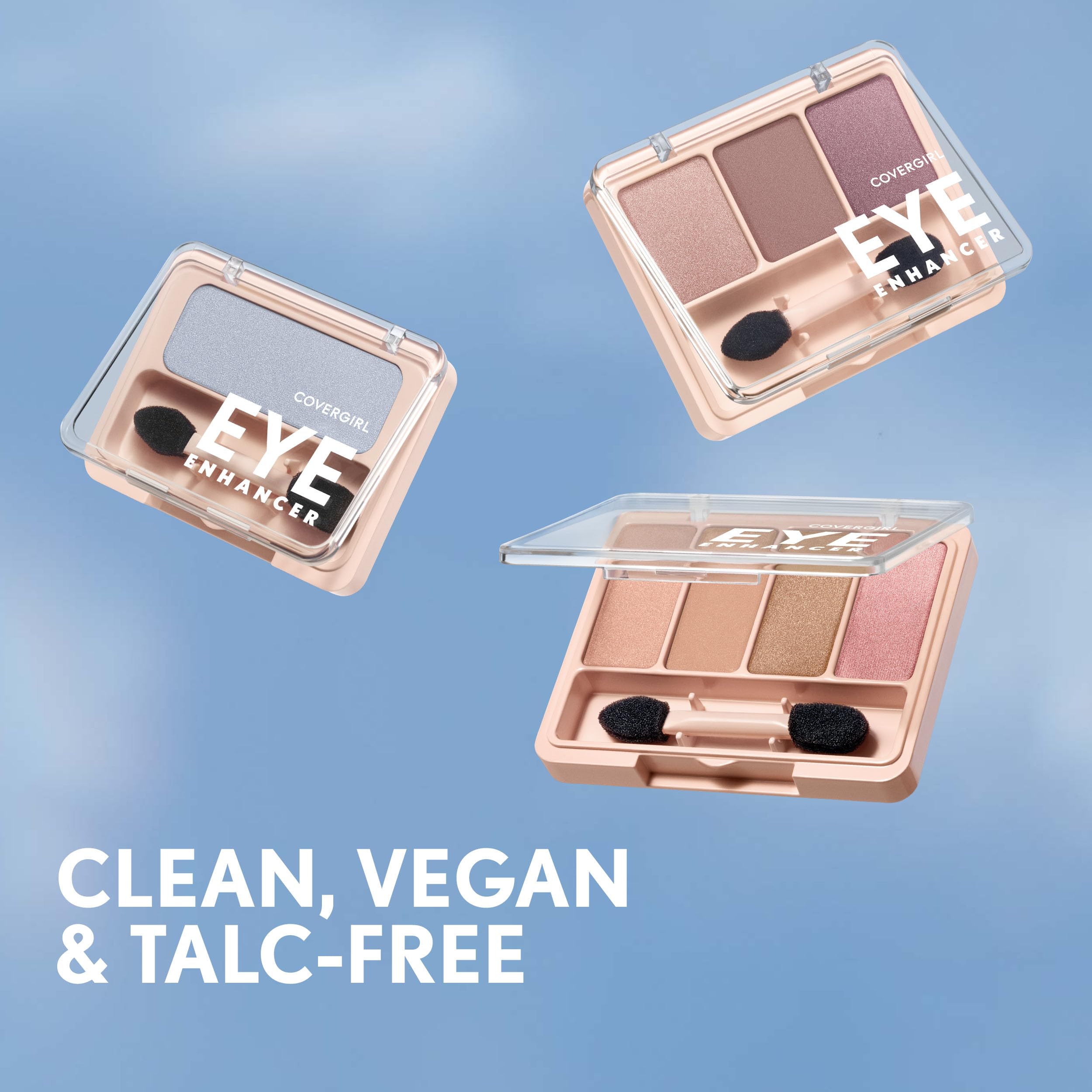 CoverGirl Sombra de Ojos Midnight Glimmer: apta para ojos sensibles y lentes de contacto.