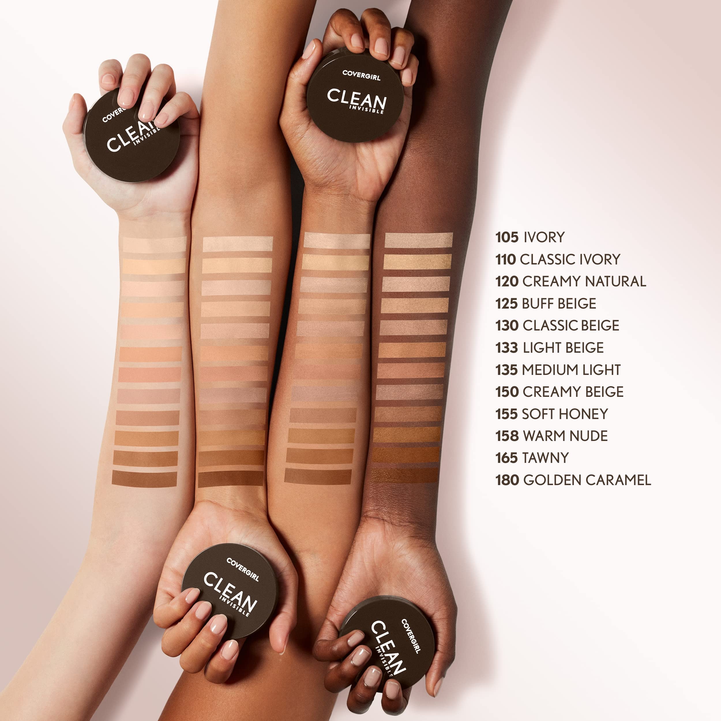 Covergirl polvo de textura fina con cobertura modulable