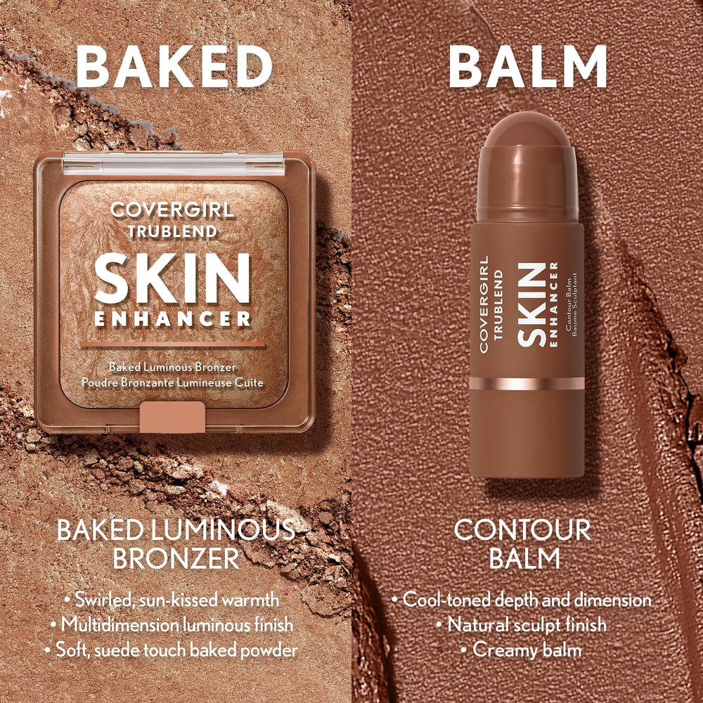 COVERGIRL TruBlend Bronceador Honey Bun ofrece difuminación suave que minimiza poros.