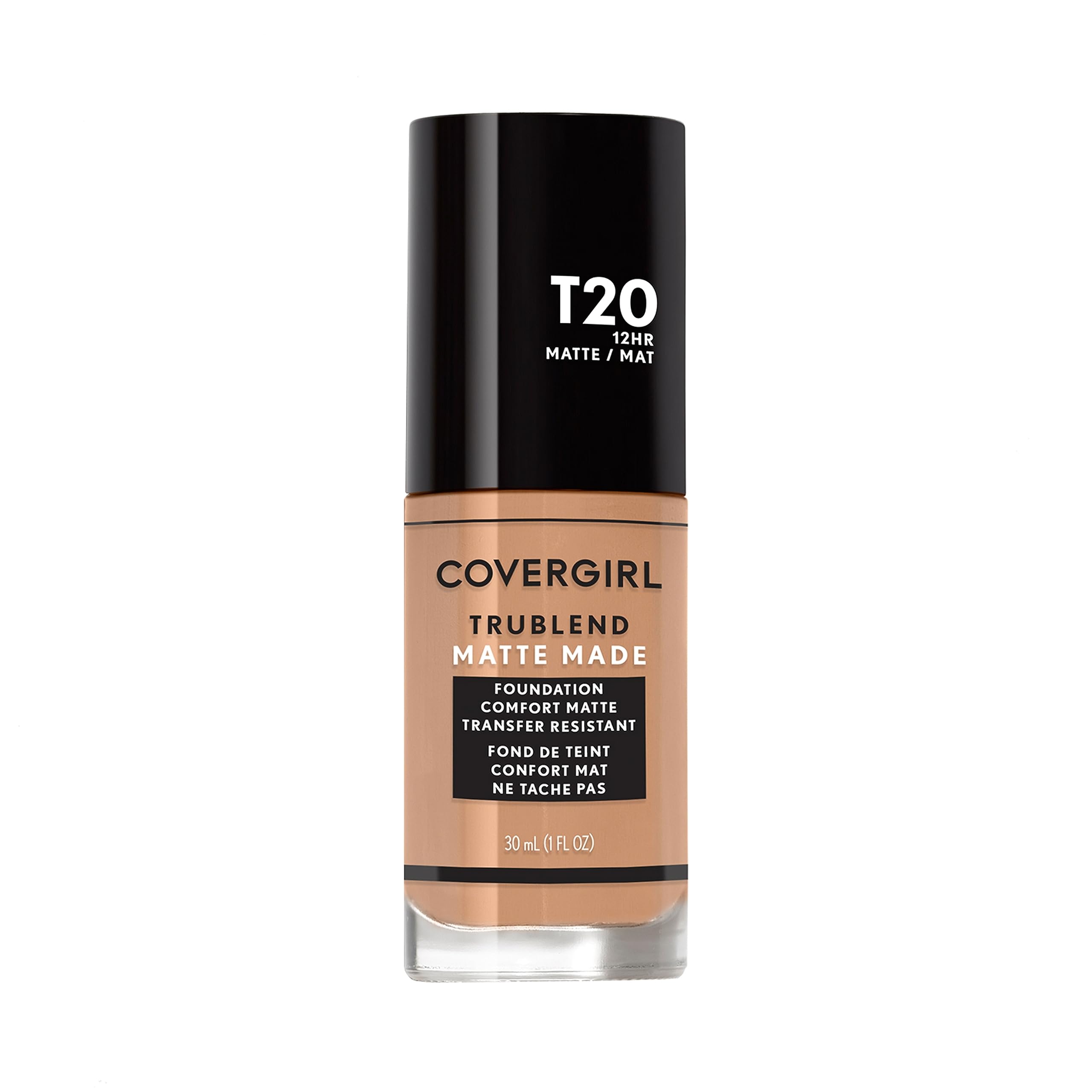 Covergirl TruBlend Matte Made, textura mate suave para un acabado impecable.