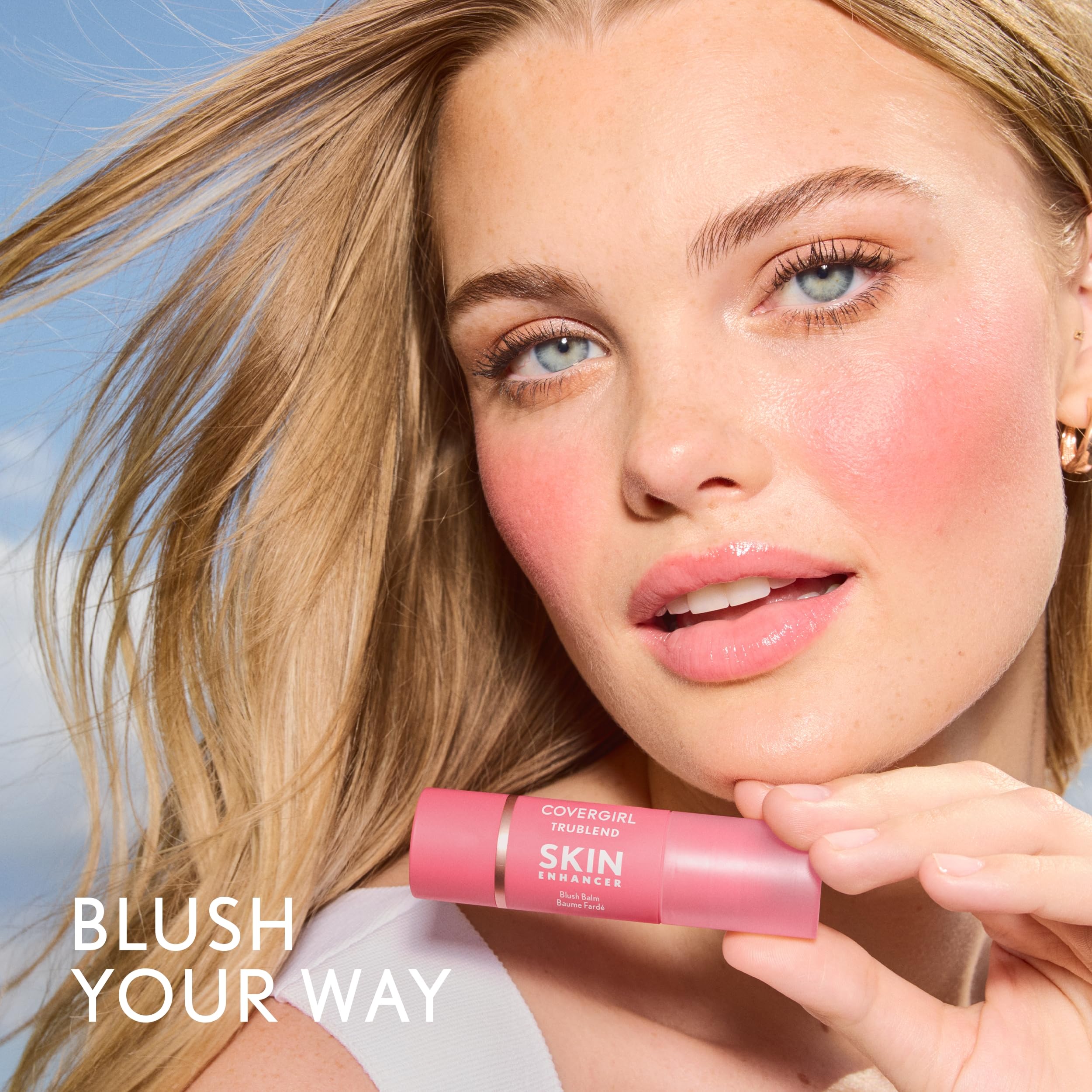 COVERGIRL Trublend blush balm, brillo-natural para un rubor suave