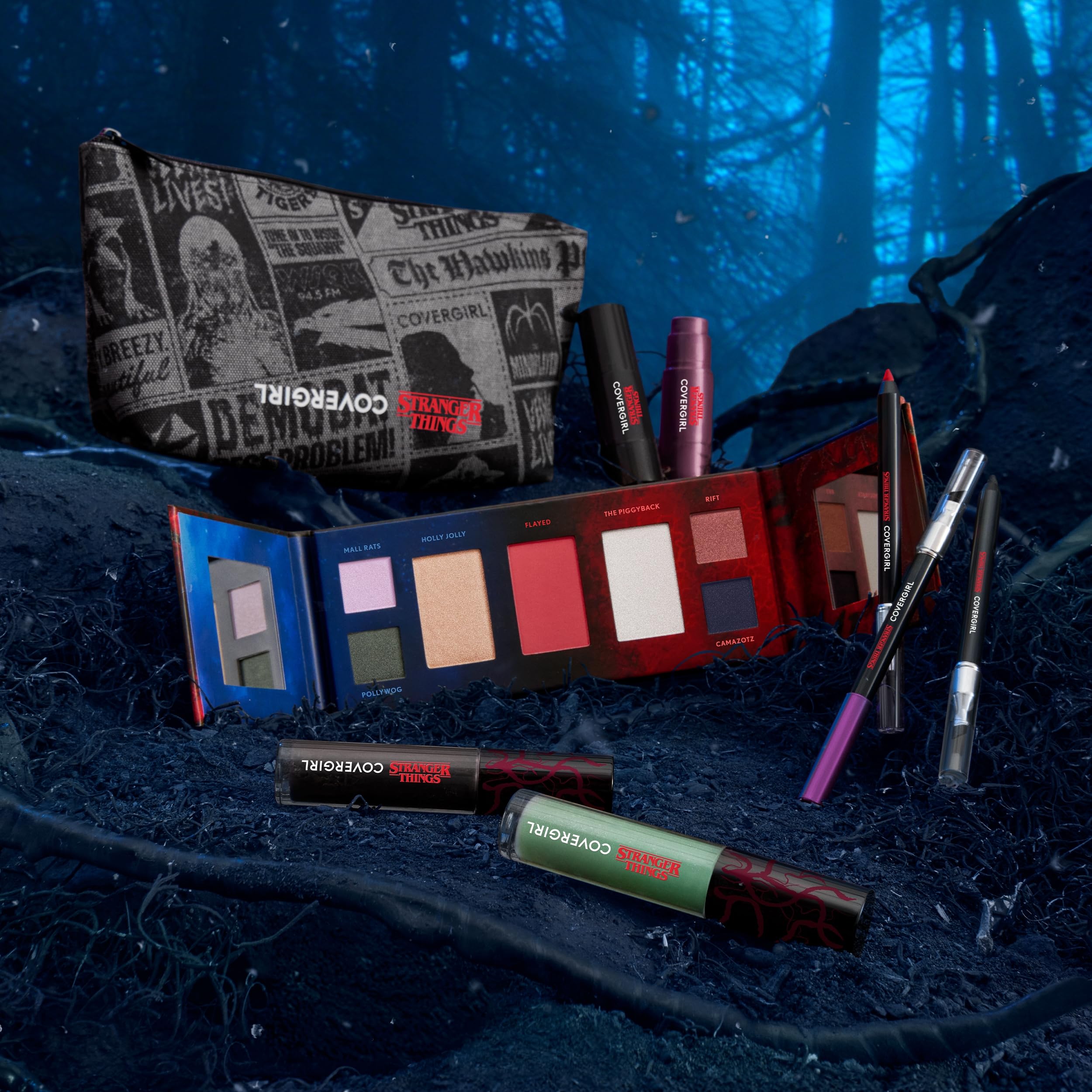 COVERGIRL UpsEYE Down For Eddie negro con brillo multidimensional.