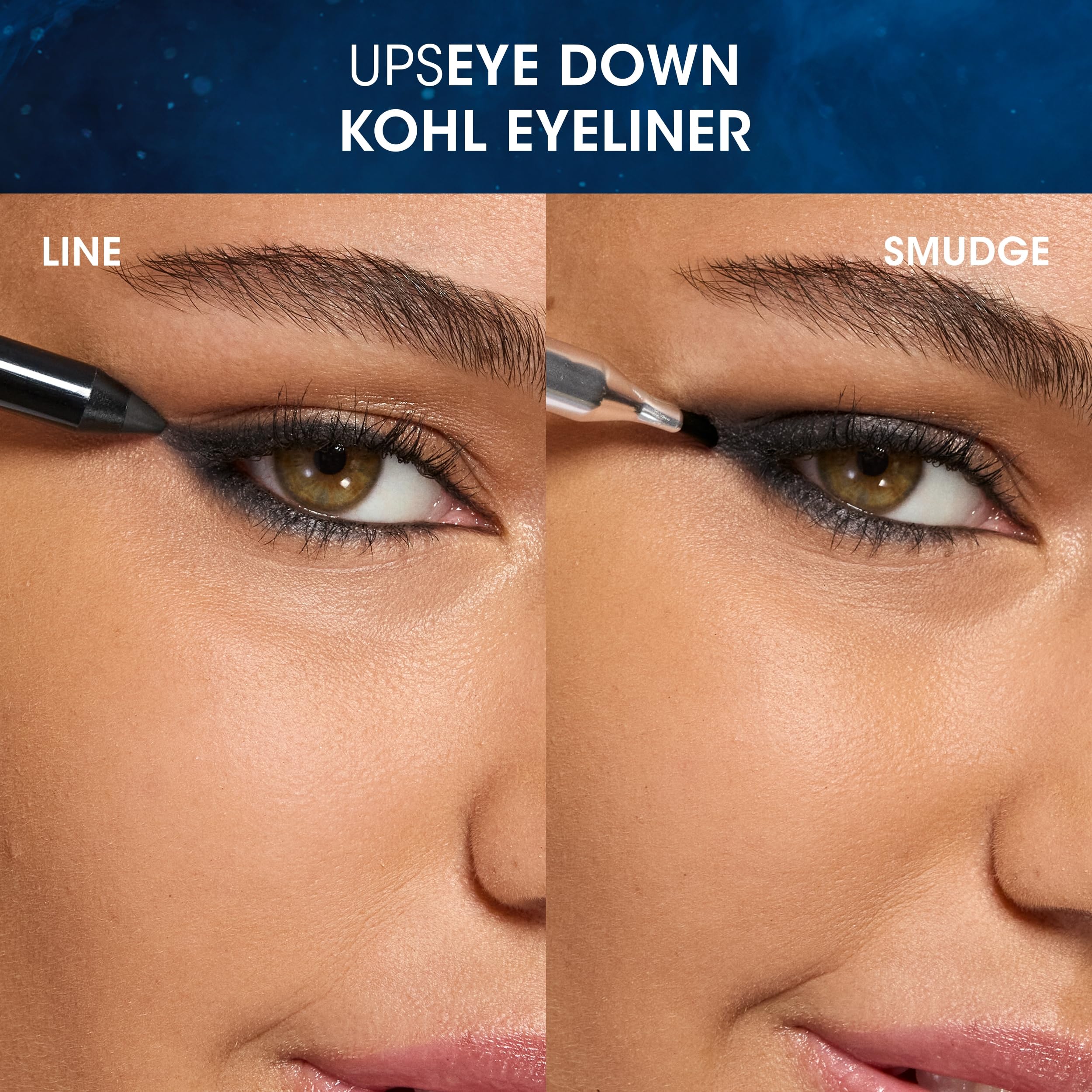 COVERGIRL UpsEYE Down resistente al agua para look de todo el día.