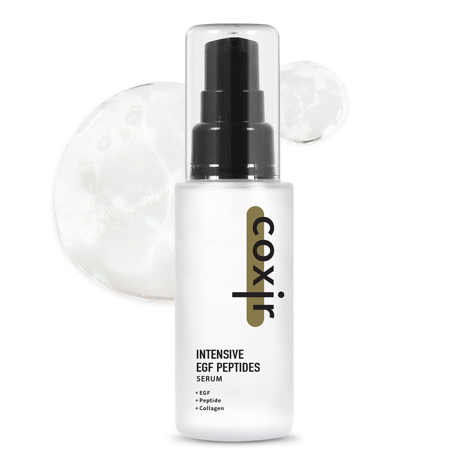 Coxir Intensivo EGF Peptidos Serum, botella, renovación suave de la piel
