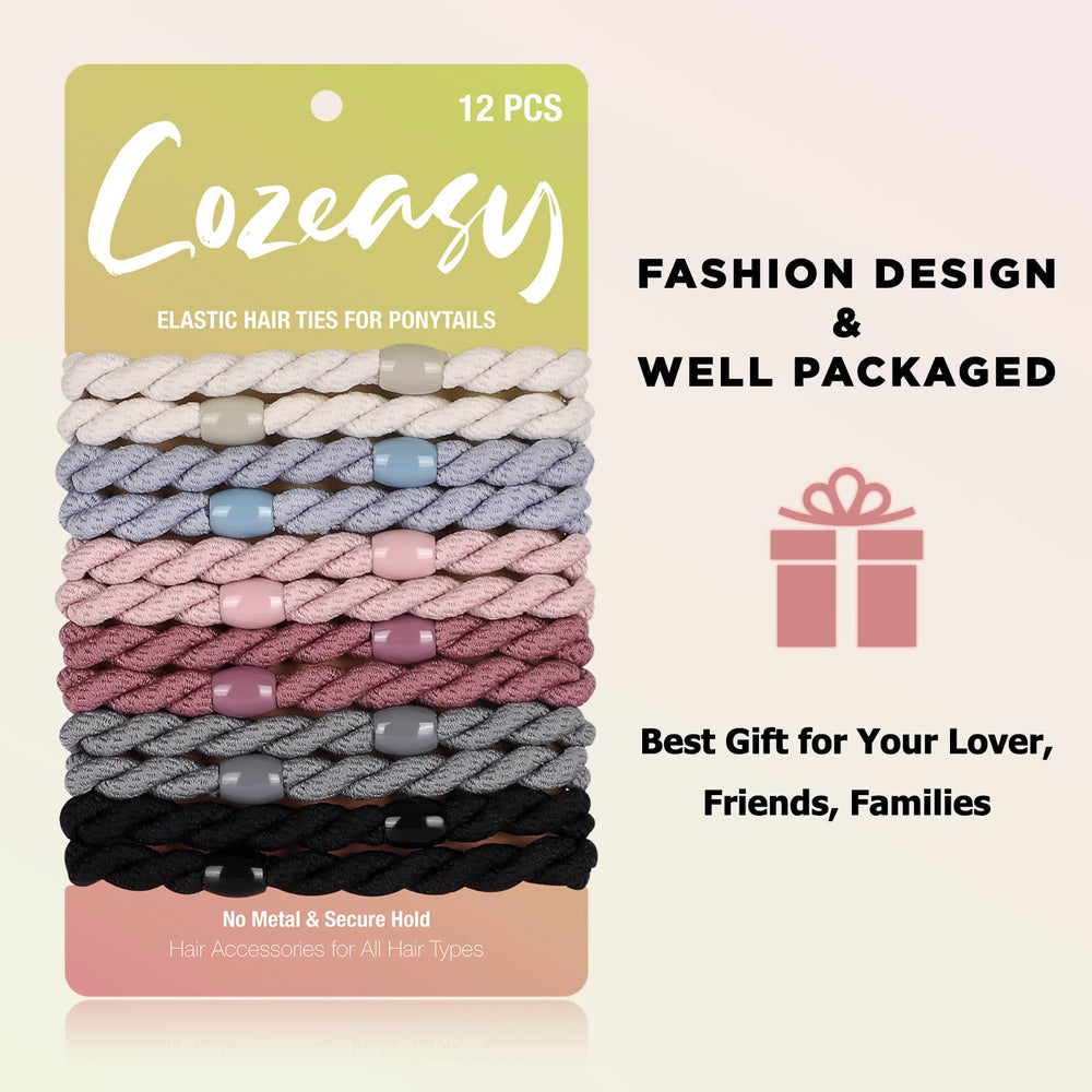 Cozeasy detalle adornos de cuentas, color y decoracion sin dañar el cabello