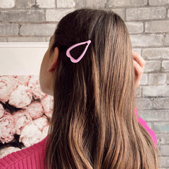 Accesorio para cabello Cptots corazón rosa, ideal para bodas y eventos