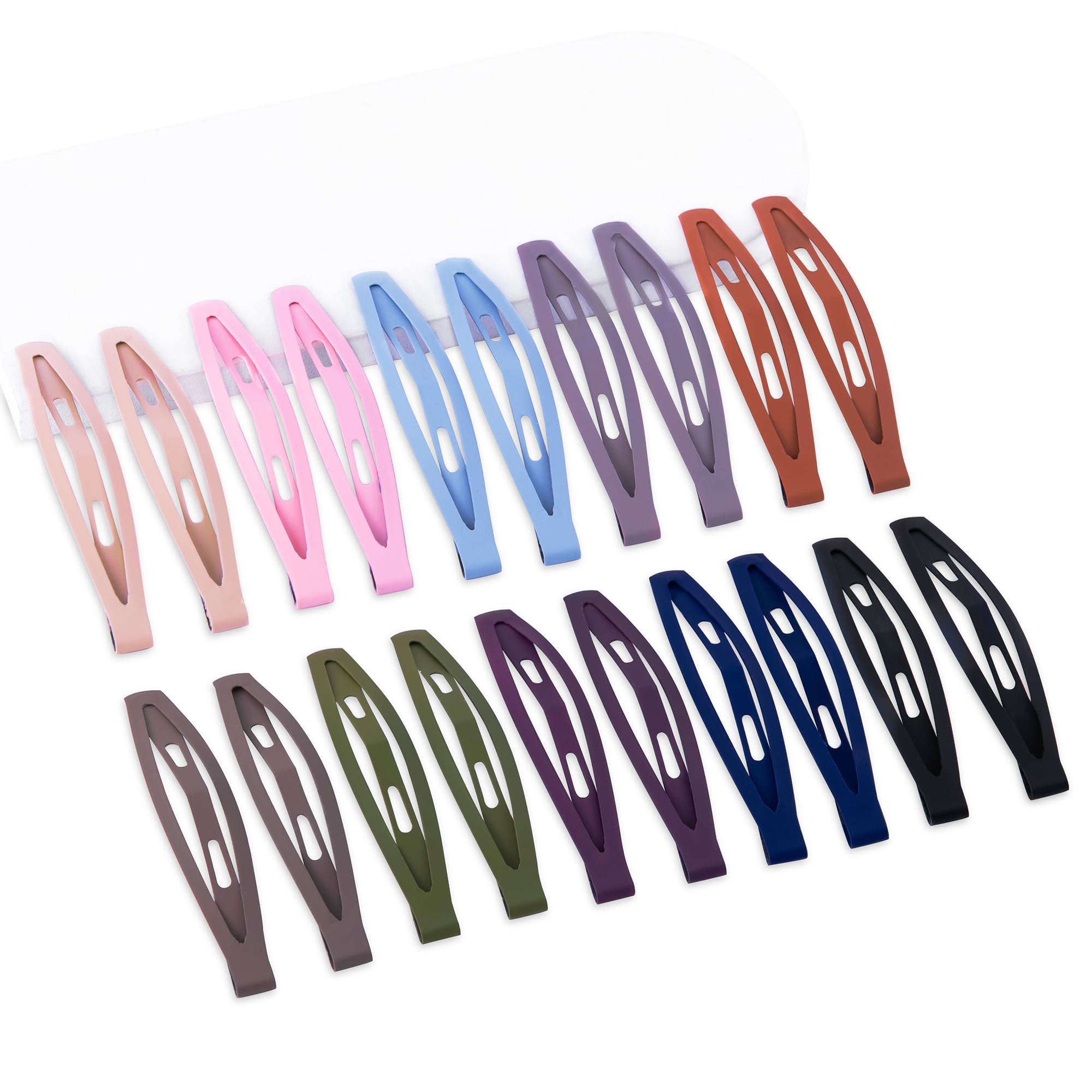 Cptots pinzas de pelo de metal antideslizantes en colores variados para peinados