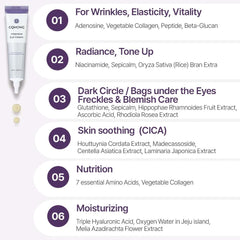Ingredientes clave de CQMONG crema: hidratación y nutrición
