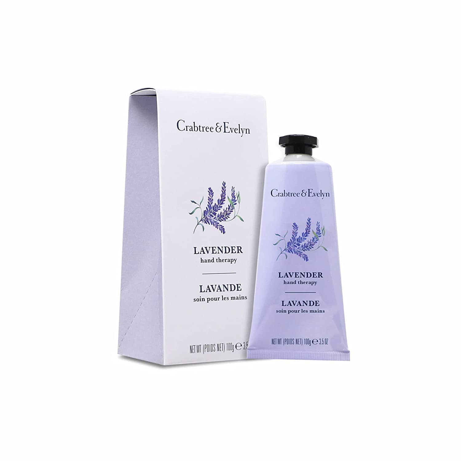 Crabtree & Evelyn crema para manos lavanda, hidrata y suaviza la piel.