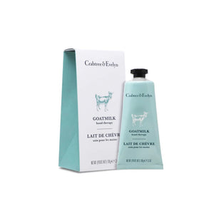 Crabtree & Evelyn crema de manos leche de cabra en tubo, hidratación diaria.