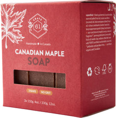 Crate 61 Organics Jabón natural – ingredientes clave: oliva y coco para piel nutrida.
