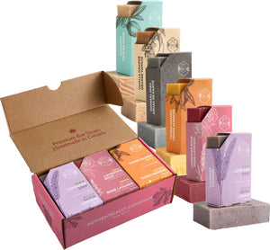 Crate 61 Organics, jabón natural, proceso en frío hecho en Canadá para piel suave.