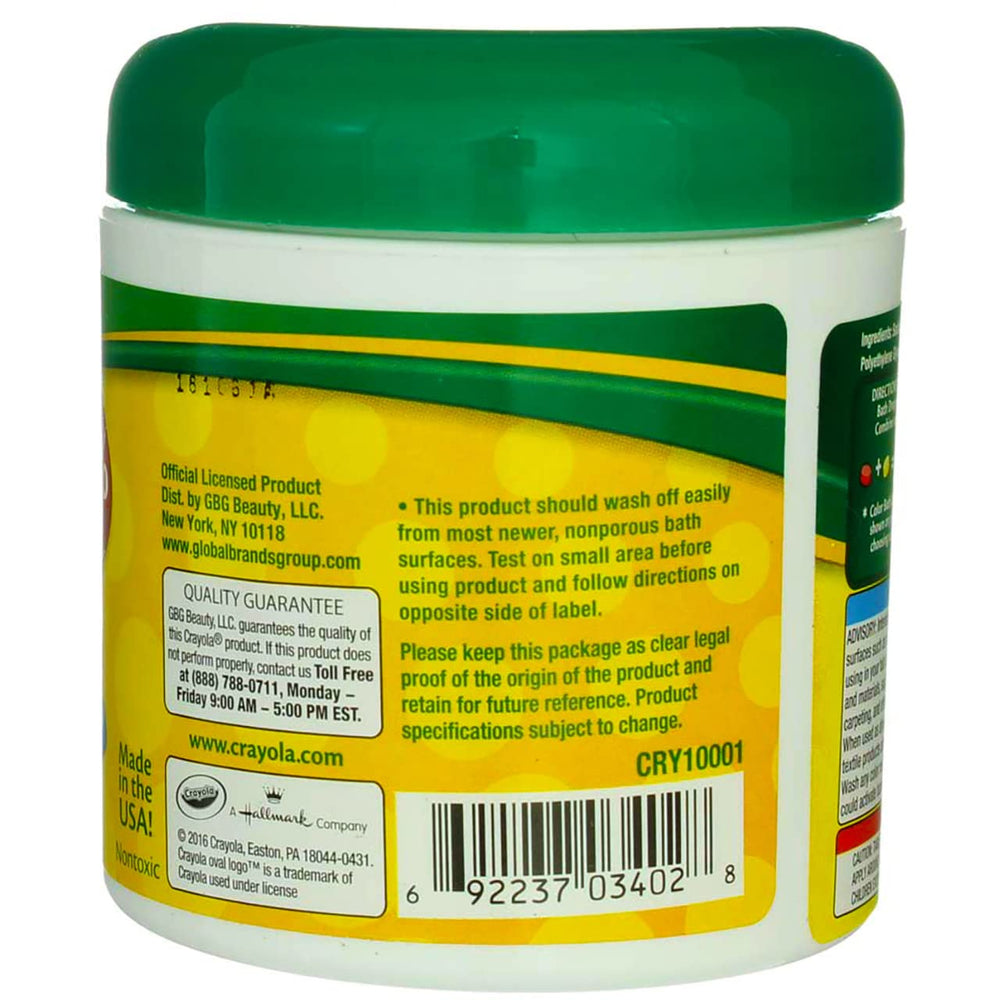 Crayola Dropz para baño, seguro para niños durante el juego.