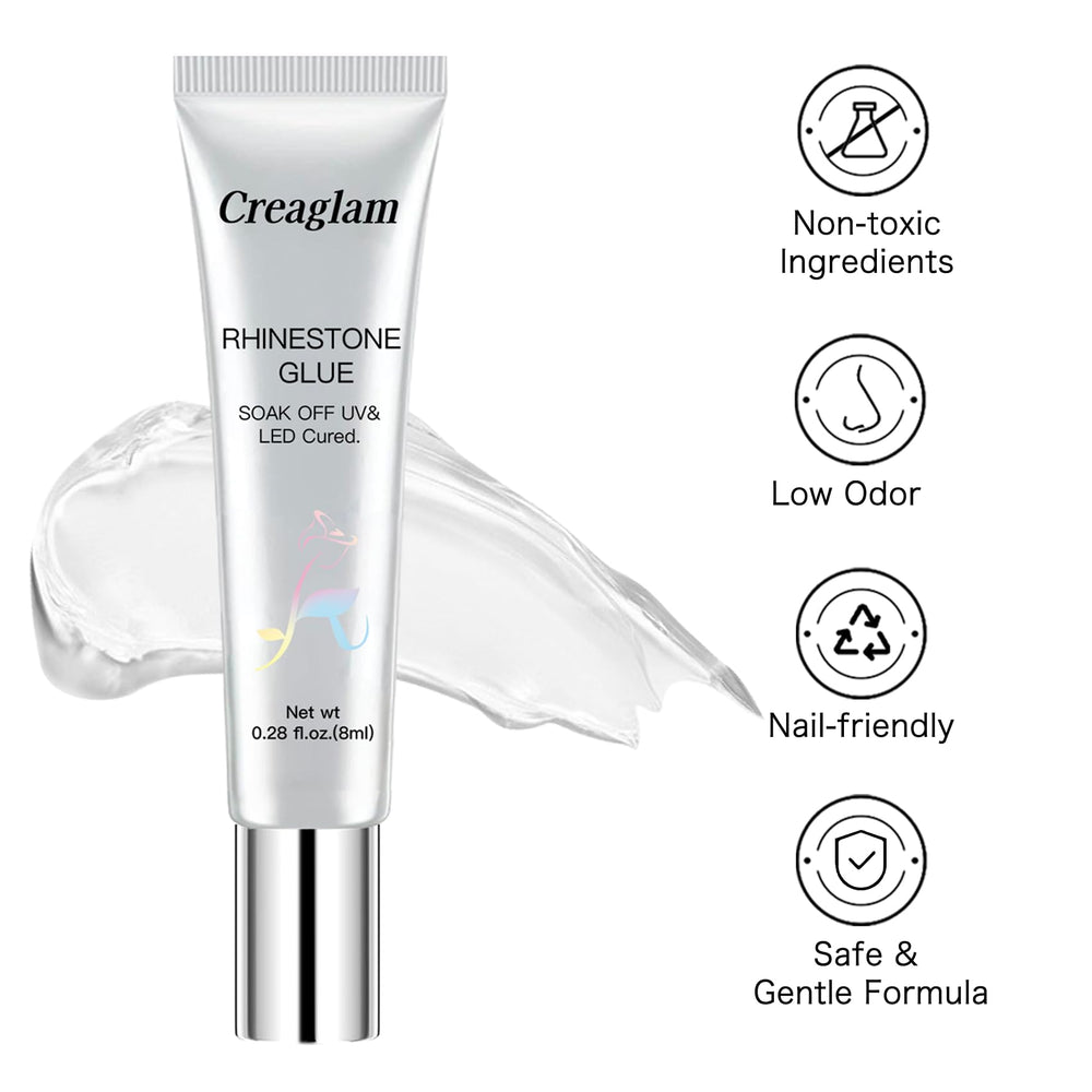 Creaglam uso recomendado con curado 1–2 minutos para resultados duraderos.