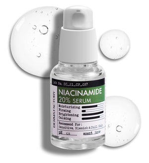 CrediThink niacinamida 20% serum 30 ml para piel más clara y poros refinados