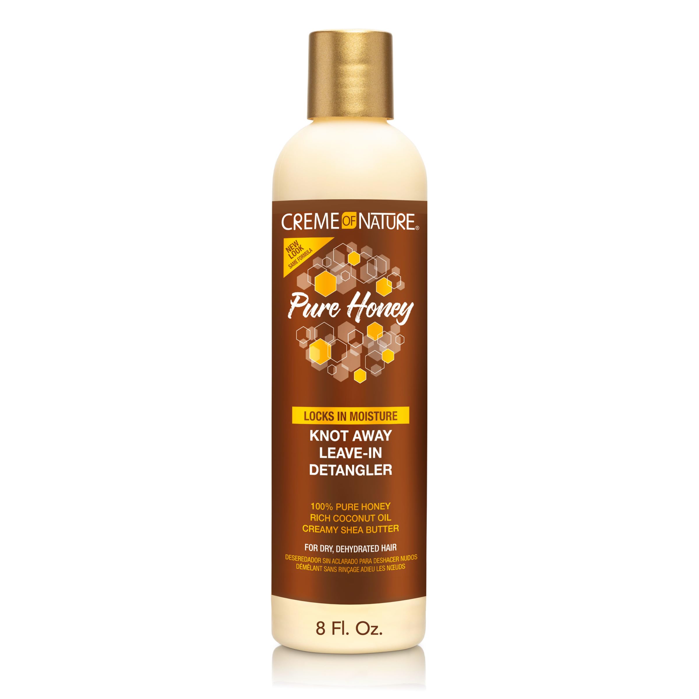 Creme of Nature Knot Away: botella vertiendo para desenredar nudos rápidamente