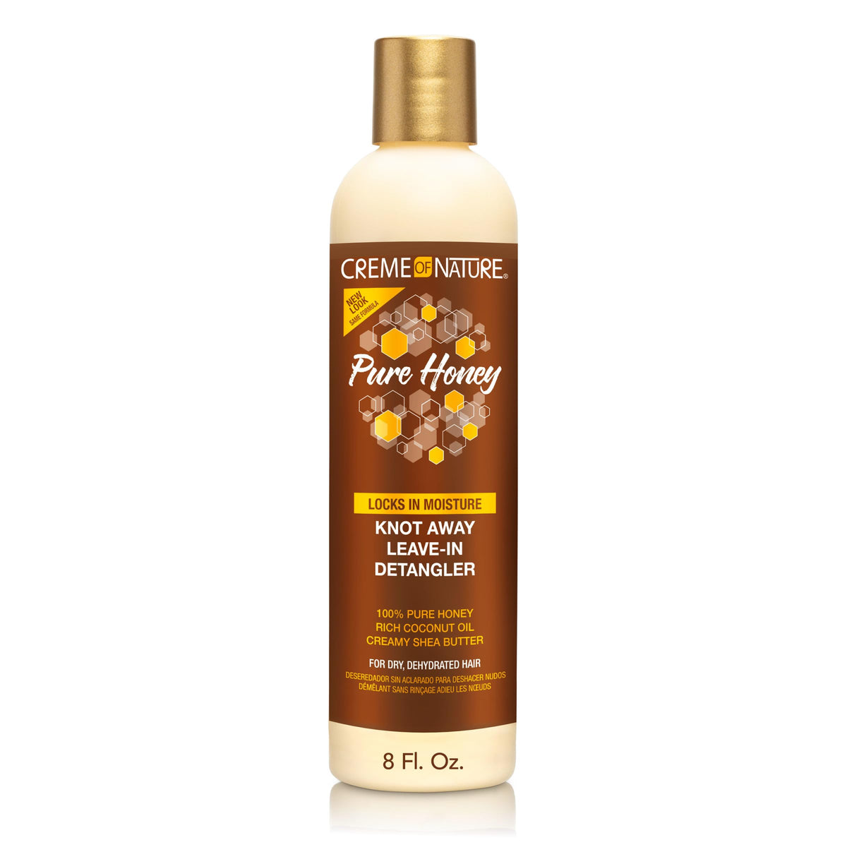 Creme of Nature Knot Away: botella vertiendo para desenredar nudos rápidamente