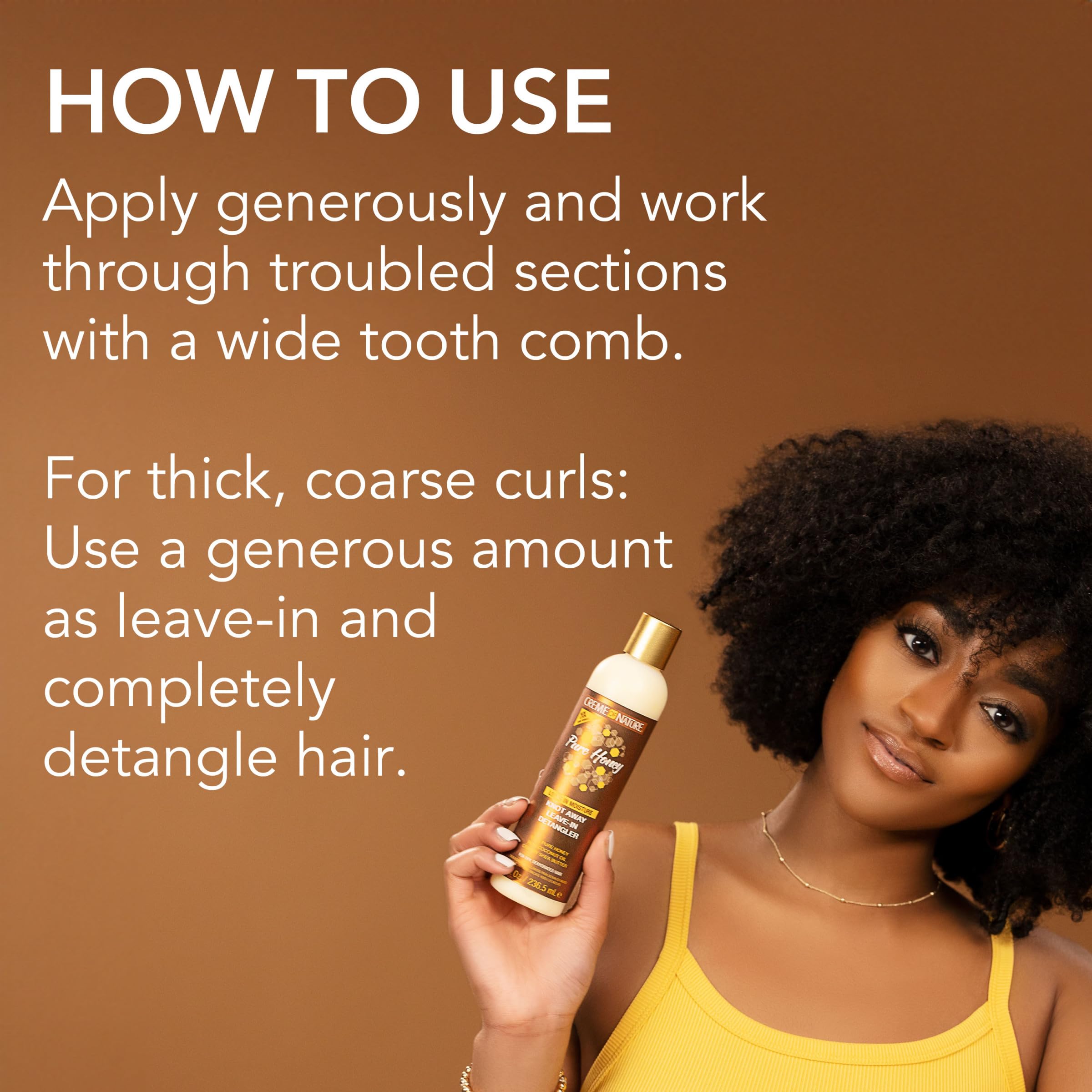 Creme of Nature Knot Away: ideal tras quitar estilos para renovar humedad