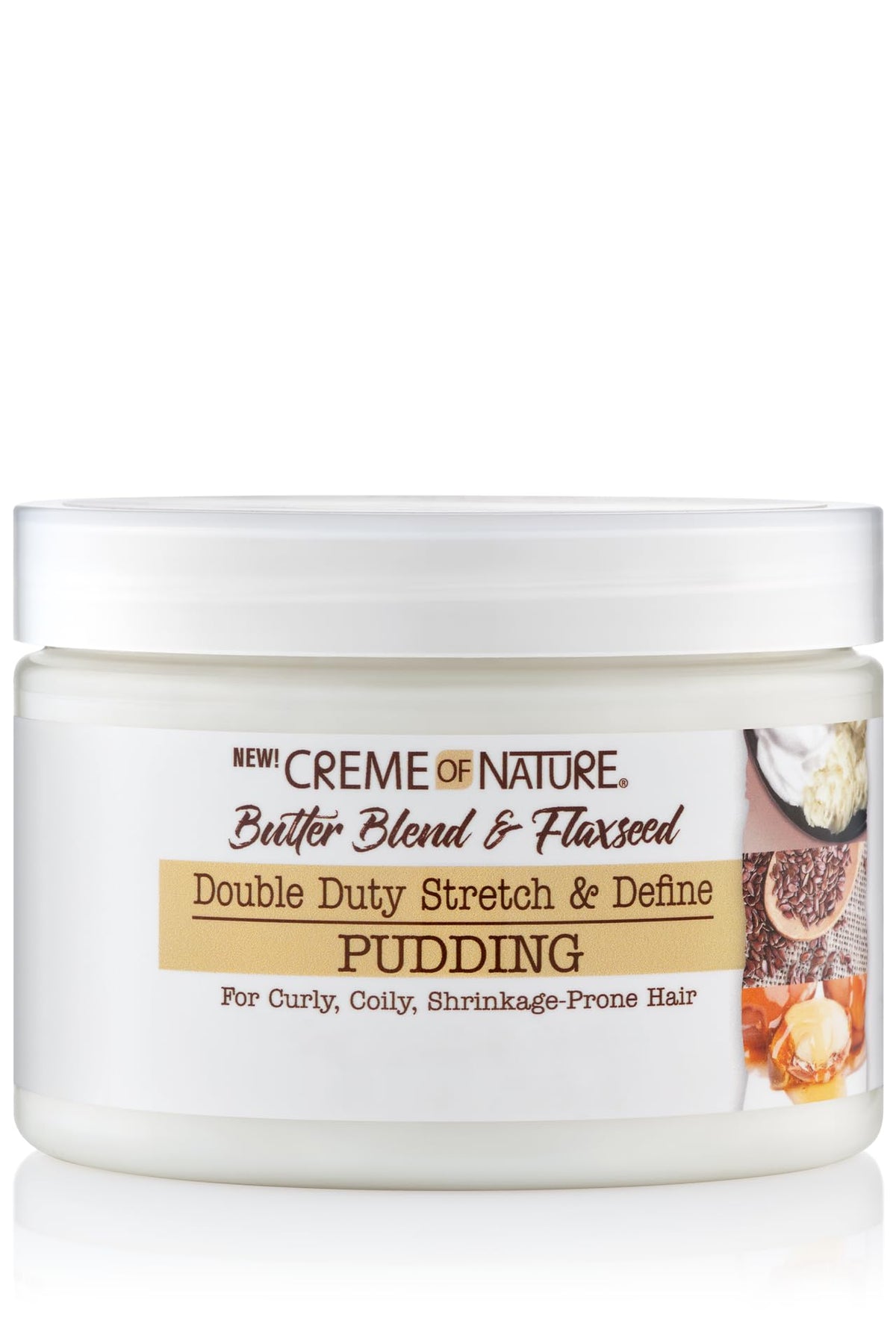 Creme of Nature Doble Deber Pudin estira y define rizos con elasticidad