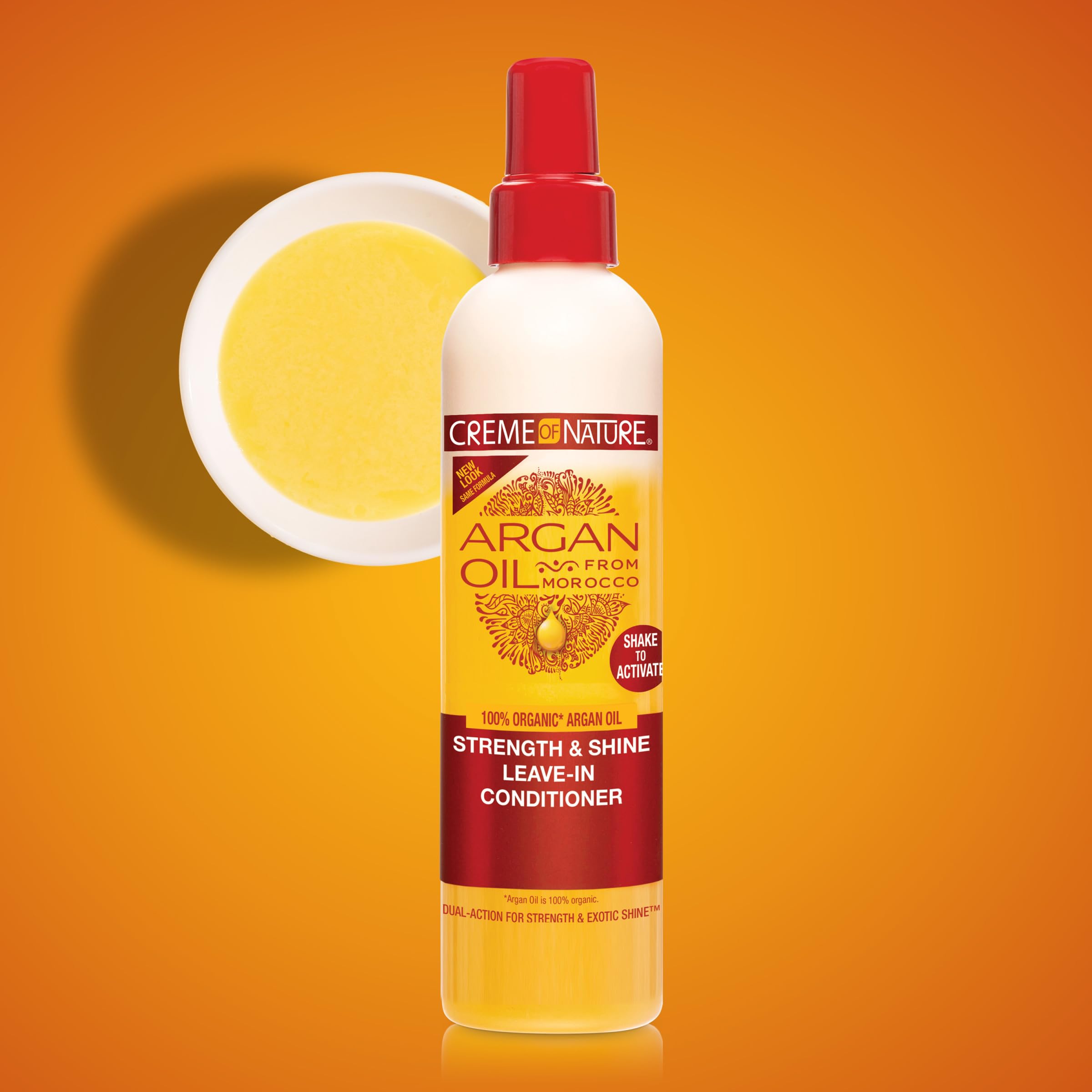 Creme of Nature Strength & Shine: envase ligero, práctico para uso diario
