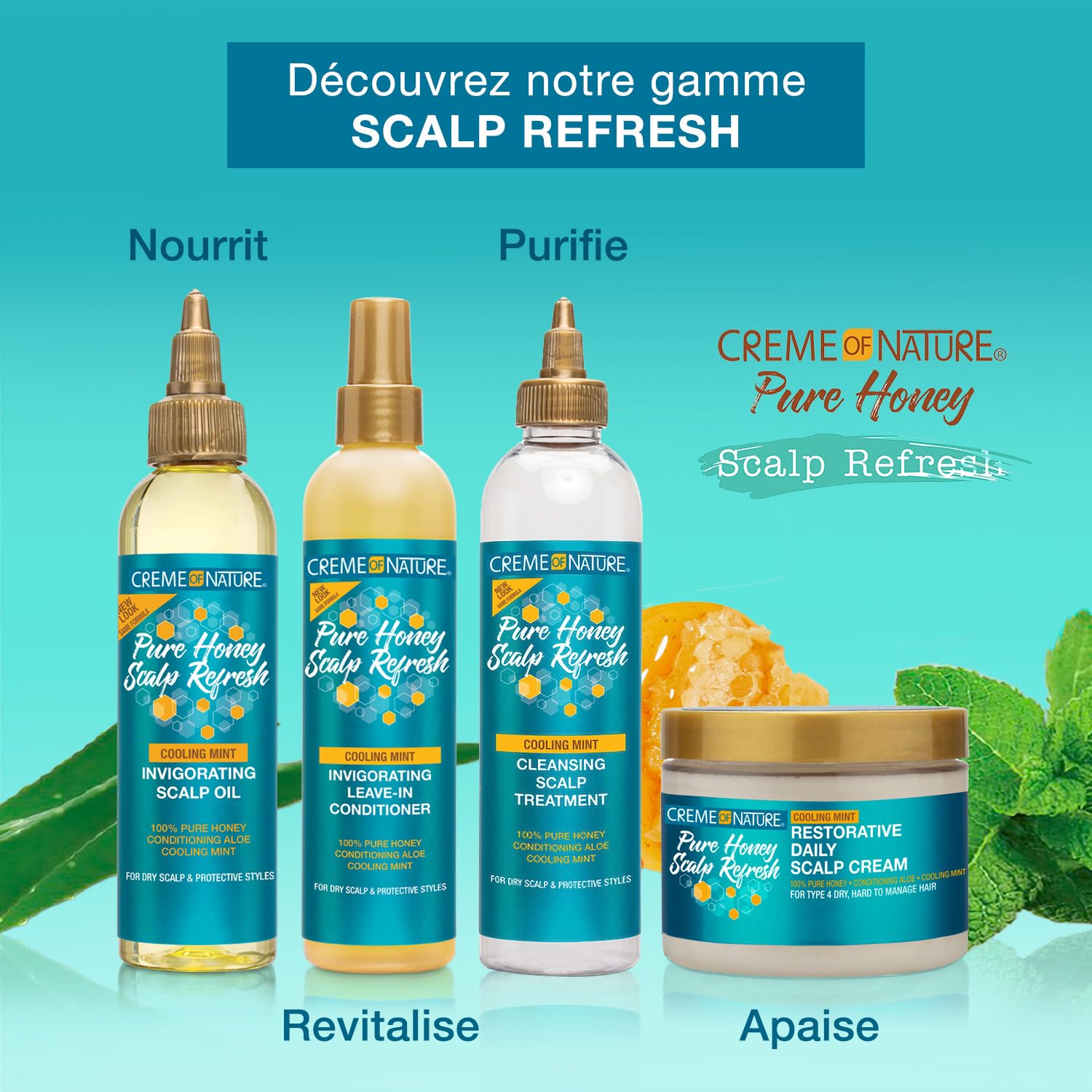 Creme of Nature Miel Pura: cabello-hidratado y saludable tras aplicación
