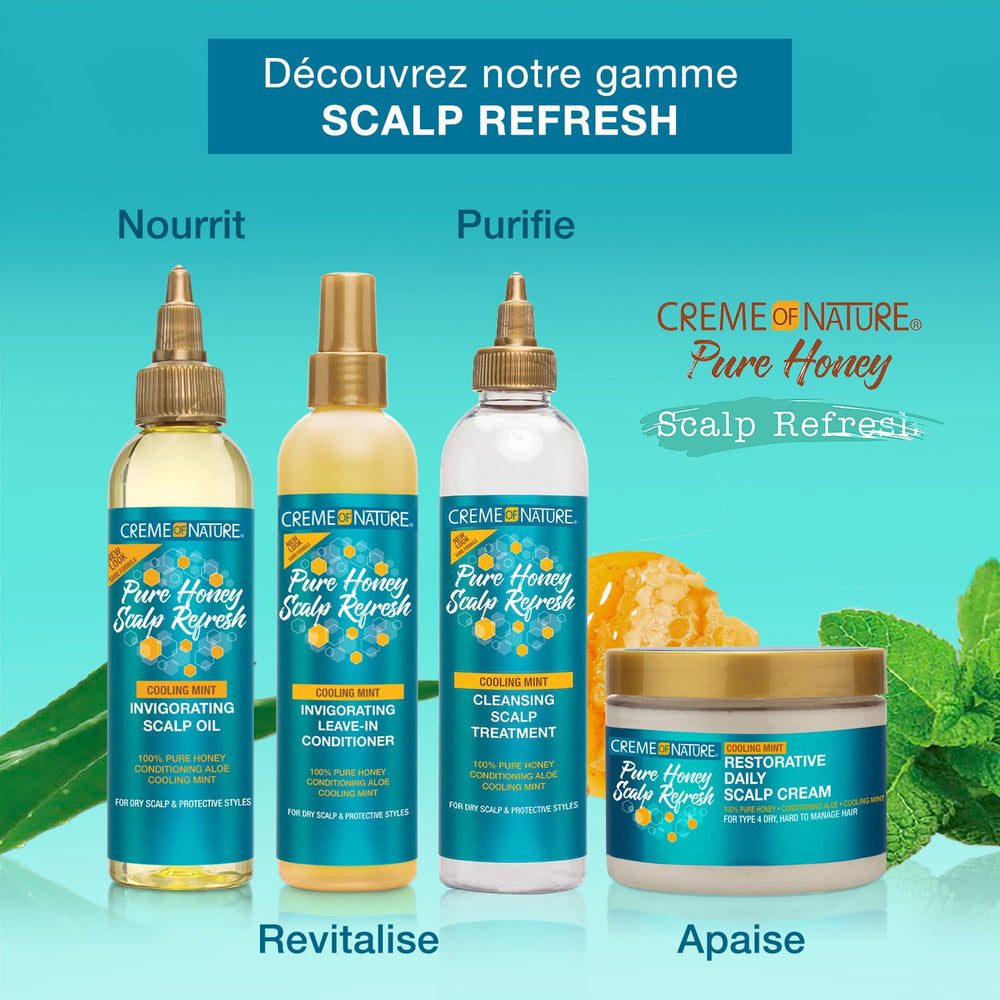 Creme of Nature Miel Pura: cabello-hidratado y saludable tras aplicación