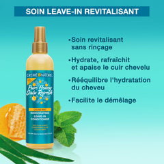 Creme of Nature Miel Pura: spray-en-cabello facilita el deslizamiento