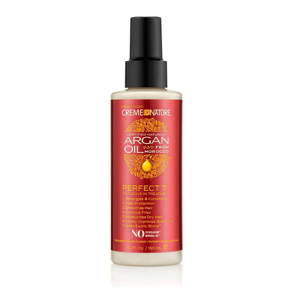 Creme of Nature Perfect 7, botella rociando para cuidado diario del cabello
