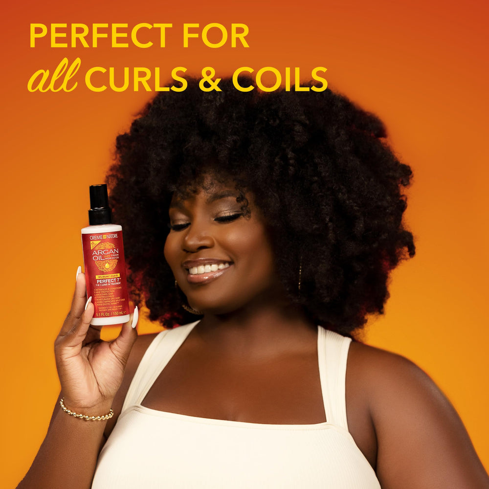 Creme of Nature Perfect 7, peinado diario con control del frizz