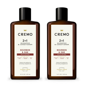 Cremo Bourbon y Roble, botella elegante con aroma sofisticado para duchas.