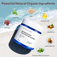Crogooe crema eccema aplicación corporal para áreas irritadas.