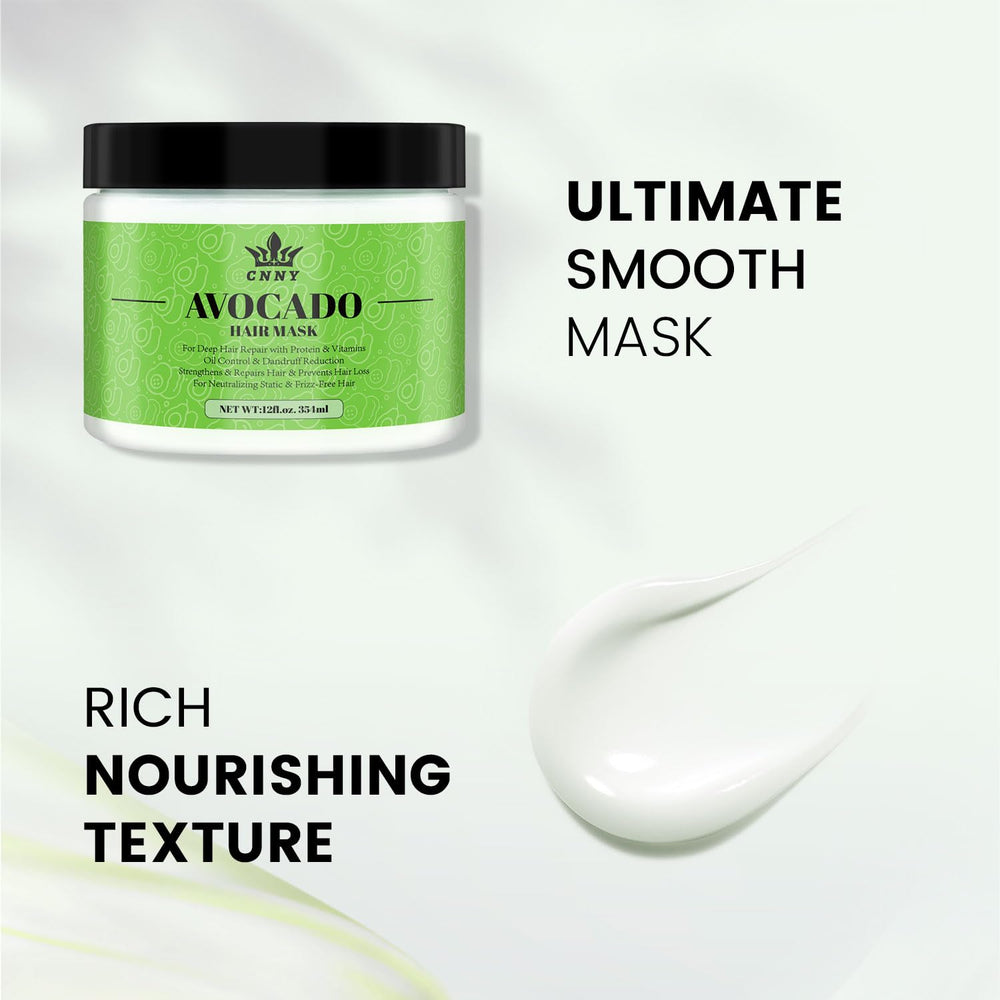 CNNY Crownnaturally Mascarilla capilar: aplicación de 5–10 minutos para reparación