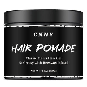 Crownnaturally CNNY Pomada: empaque profesional para fijar peinado con estilo duradero.