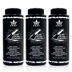 Crownnaturally CNNY Polvo estilizado cabello, aporta volumen y definición natural.