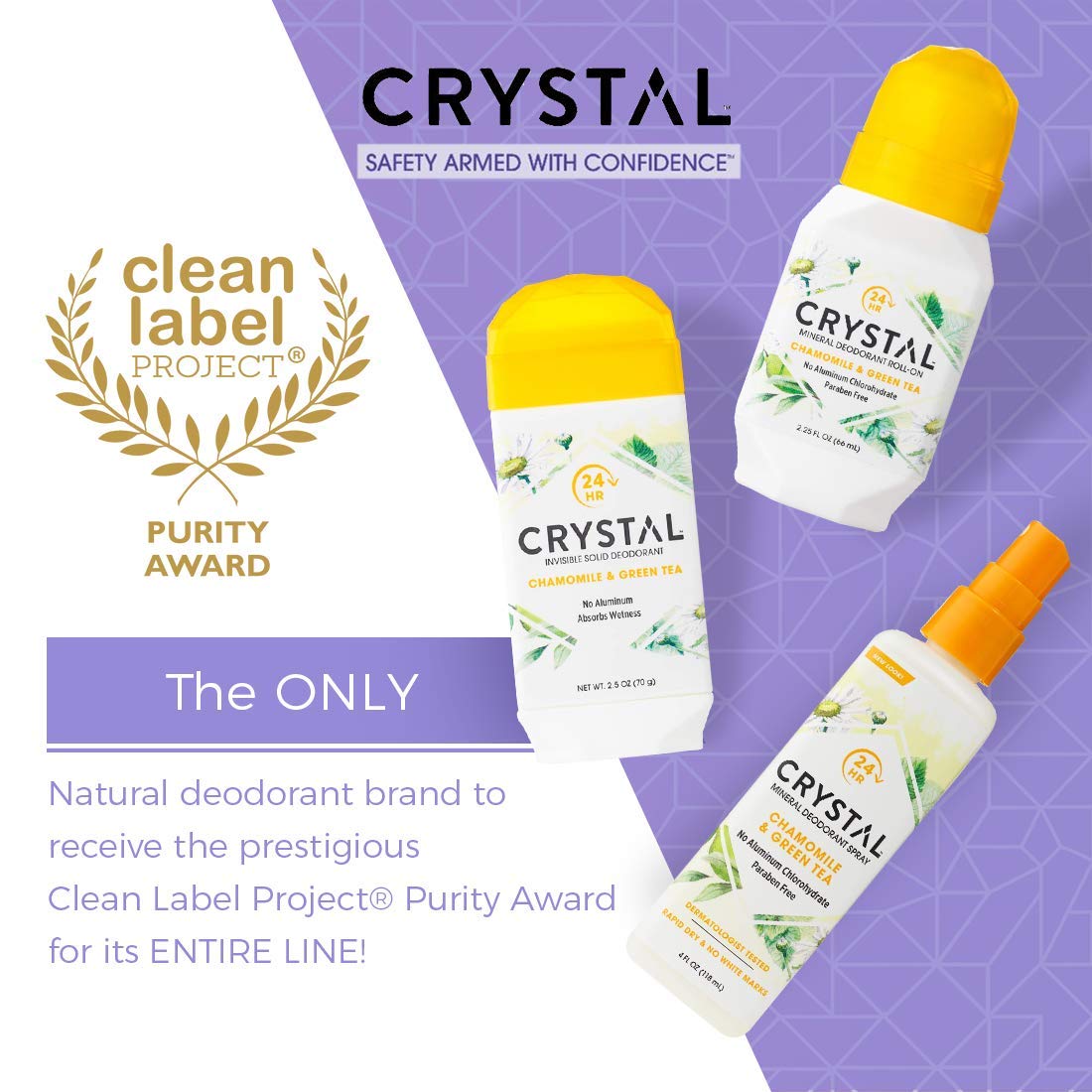 Aplicación de Crystal Essence para uso en todo el cuerpo, spray suave.