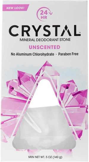 Crystl Body desodorante en barra 2 piezas protege contra olores con mineral natural