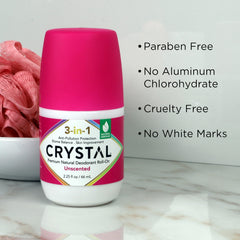 Crystal Essence protección anti-contaminación con antioxidantes para piel fresca todo el día.