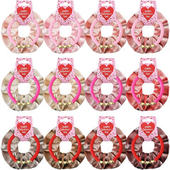 Cunno scrunchies de terciopelo rosa para peinados cómodos y con estilo