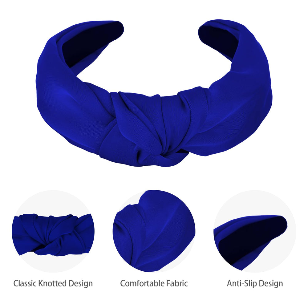 CURASA diadema tela elastica, ajuste cómodo sin apretar el cabello.