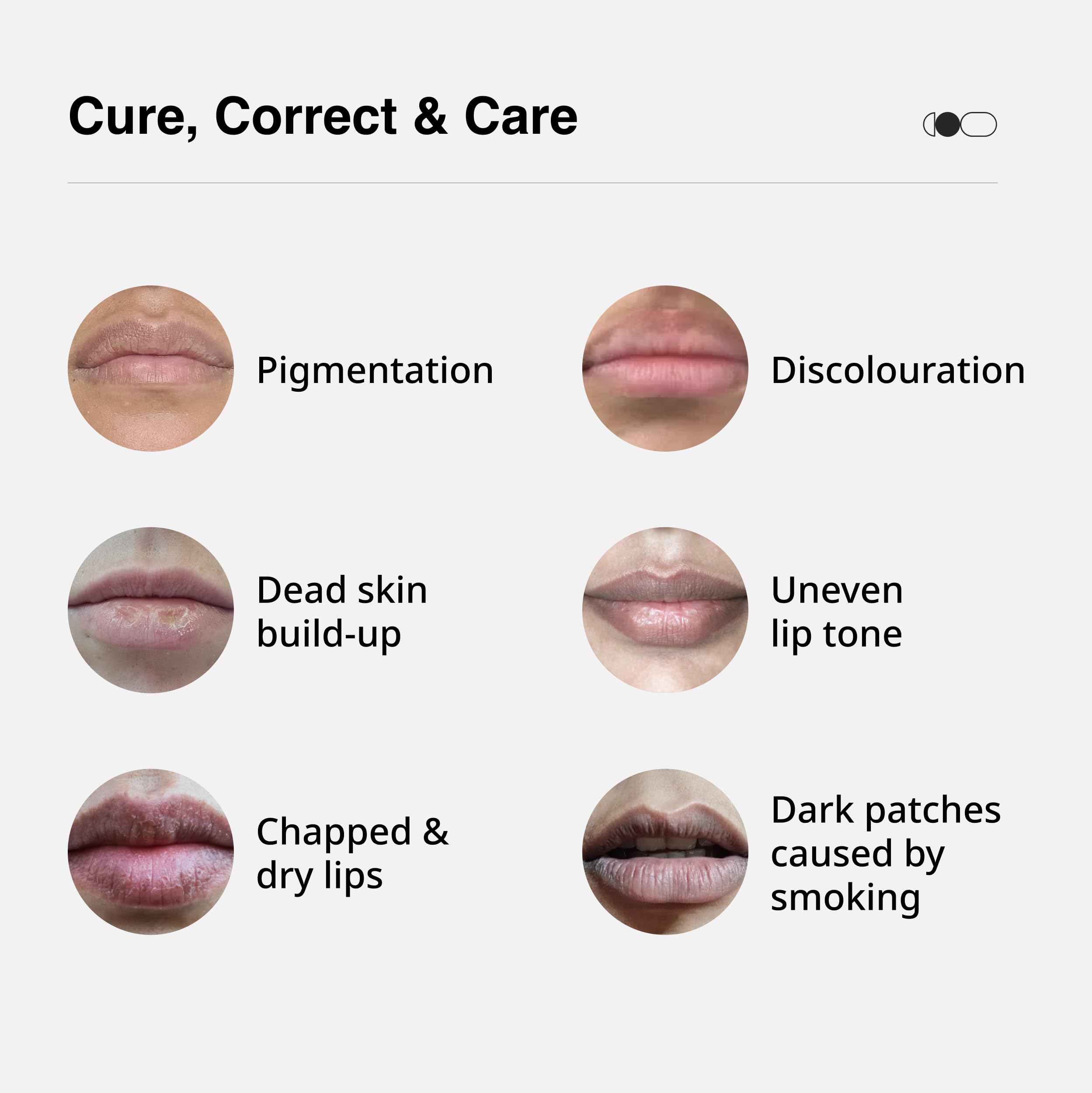 Cureskin Labios plenos y suaves, sensación de volumen natural