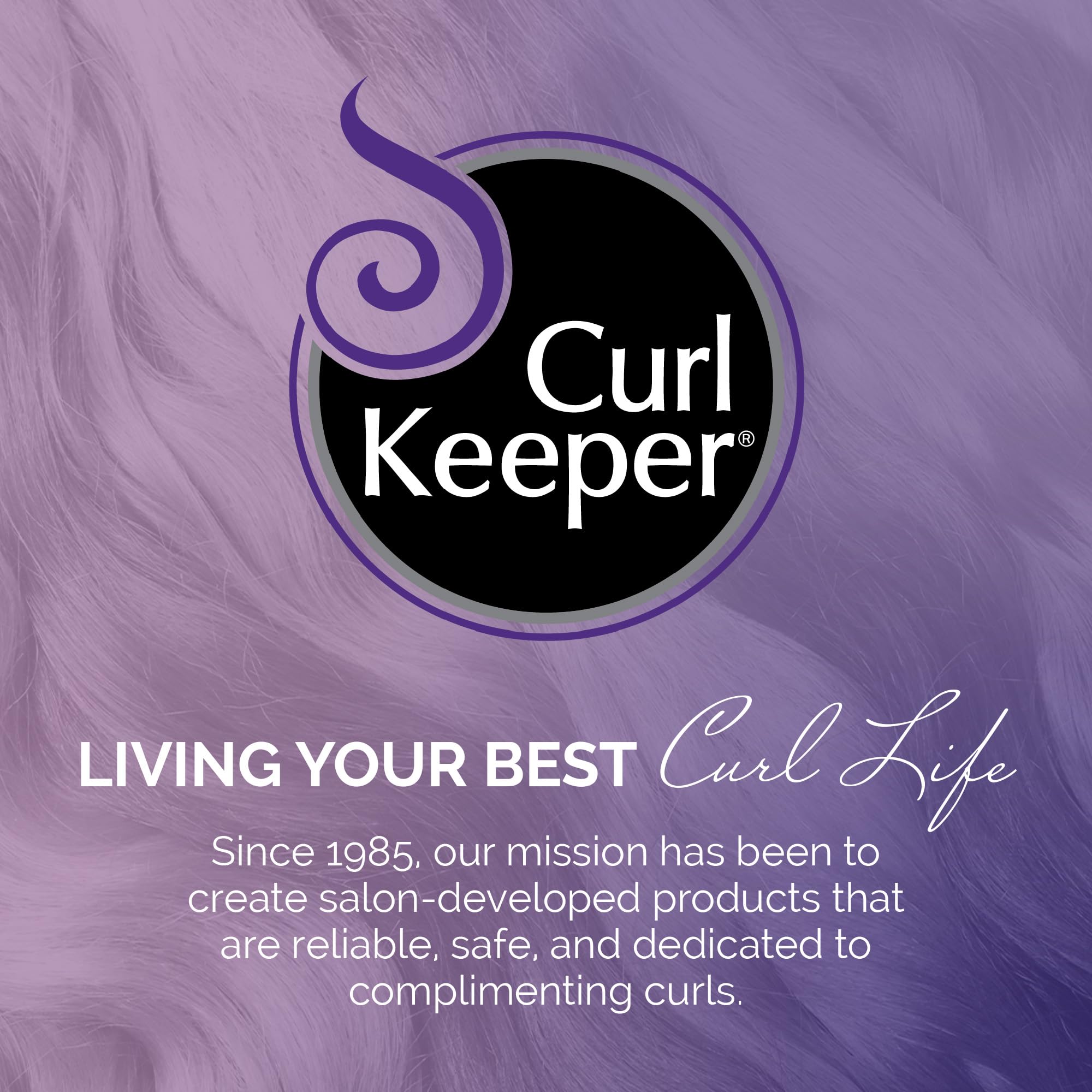 Curl Keeper Original libre de siliconas para rizos suaves
