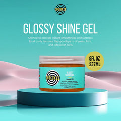 Curldaze Gel Definición de rizos para un aspecto pulido.