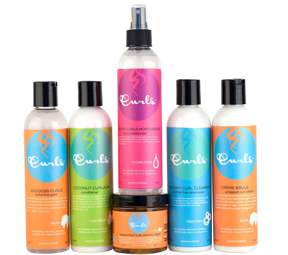 Curls Lavish rociador: spray suave para rehidratar cabello diariamente.
