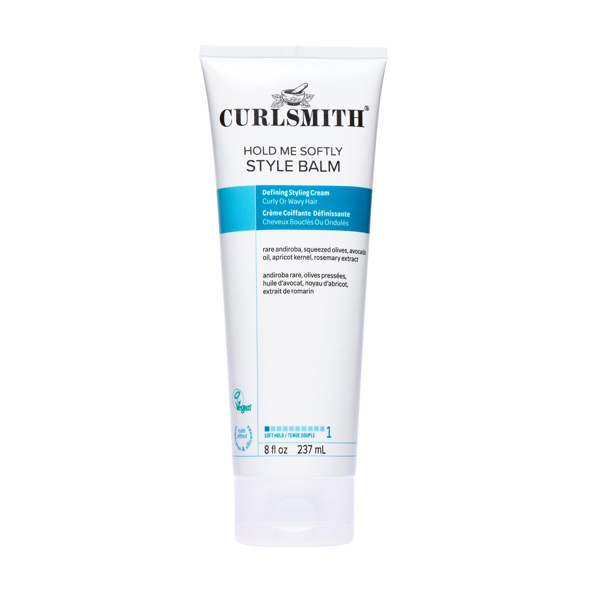 CURLSMITH Hold Me Softly crema suave para rizos con definición sin peso.