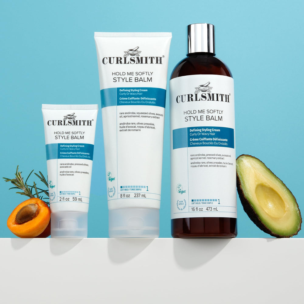 CURLSMITH Hold Me Softly ingredientes nutritivos para cabellos más suaves.