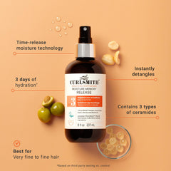 CURLSMITH Moisture Memory Release con atomizador-aplicacion para distribución uniforme