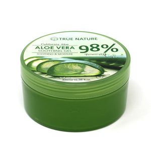 CUROFIT gel aloe vera 98% para rostro y cuerpo, hidrata la piel.