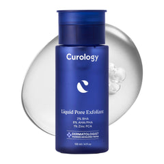 Curology exfoliante líquido en botella con BHA 2% para poros más limpios